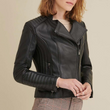 Alexis Quilted Leather Moto Jacket