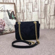 Gucci GG Marmont Embroidered Velvet Mini Bag Blooms