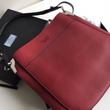 Prada Margit Leather Shoulder Bag Red