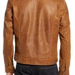 Vintage Buffalo Leather Trucker Jacket