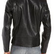 Waxy Cowhide Leather Moto Jacket