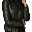 MINIMALIST BIKER LEATHER JACKET