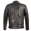 Leather Jacket with Side Buckles