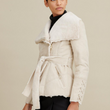 Shearling Belted Coat