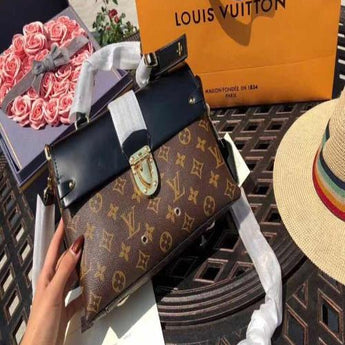 LV One Handle Flap Bag MM Monogram
