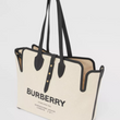 Burberry The Medium Soft Cotton Canvas Belt Bag Black