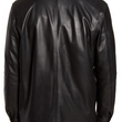 Leather Jacket with Removable Inset Bib