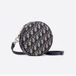 Baby Ball Bag Blue Dior Oblique Jacquard Canvas