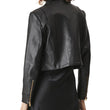 CROPPED LEATHER JACKET