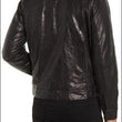 Classic Fit Leather Trucker Jacket