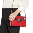 Gucci Lilith Leather Shoulder Bag Red