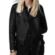 CLASSIC BIKER LEATHER JACKET