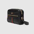 Gucci Ophidia Leather Mini Bag Black