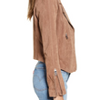 Next Level Suede Leather Moto Jacket