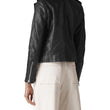 POCKET LEATHER BIKER JACKET