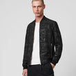 LEATHER BOMBER JACKET