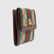 Gucci Ophidia GG French Flap Wallet