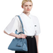 Prada Monochrome Saffiano Leather Bag Light Blue