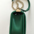 Chanel Boy Medium Handbag Green