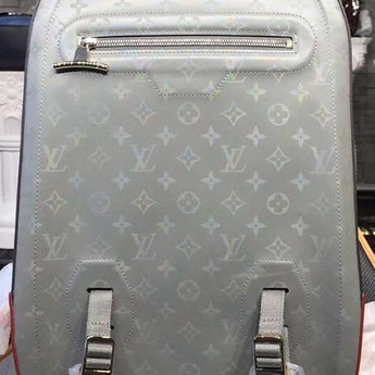 LV Backpack GM Monogram Titanium