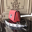 LV Twist PM Monogram Vernis Leather Rose Poudre