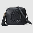 Gucci Soho Small Leather Disco Bag Black
