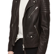 Leo Leather Biker Jacket