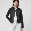 Leather Blazer Jacket
