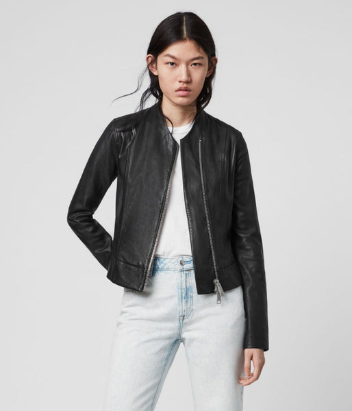 Leather Blazer Jacket