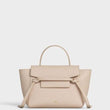 Celine Nano Belt Bag In Grained Calfskin Pale Pink