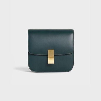 Celine Medium Classic Bag In Box Calfskin Amazone