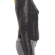 Collar Leather Jacket