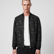 LEATHER BOMBER JACKET