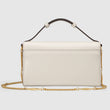 Gucci Zumi White Smooth Leather Mini Bag
