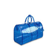 LV Keepall Bandouliere Monogram 50 Blue PVC