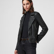 Cargo Leather Biker Jacket
