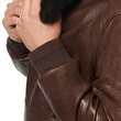Cuthbert Leather Bomber Jacket
