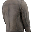 Anthracite Lambskin Leather Jacket