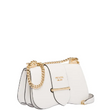 Prada Sidonie Leather Shoulder Bag White