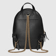 Gucci Soho Leather Chain Backpack Black