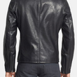 Tanned Cowhide Leather Moto Jacket