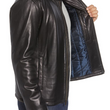 Lambskin Leather Moto Jacket