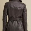 Belted Leather Jacket