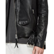 ROUNDHOUSE BIKER LEATHER JACKET