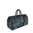 LV Keepall Bandouliere 50 Monogram Eclipse Foliage