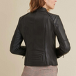 Alexis Quilted Leather Moto Jacket