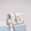 Prada Cahier Calf Leather Bag Light Green