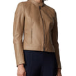 REGULAR-FIT LEATHER JACKET