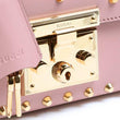 Gucci Padlock Shoulder Bag Pink With Pearls