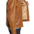 Vintage Buffalo Leather Trucker Jacket
